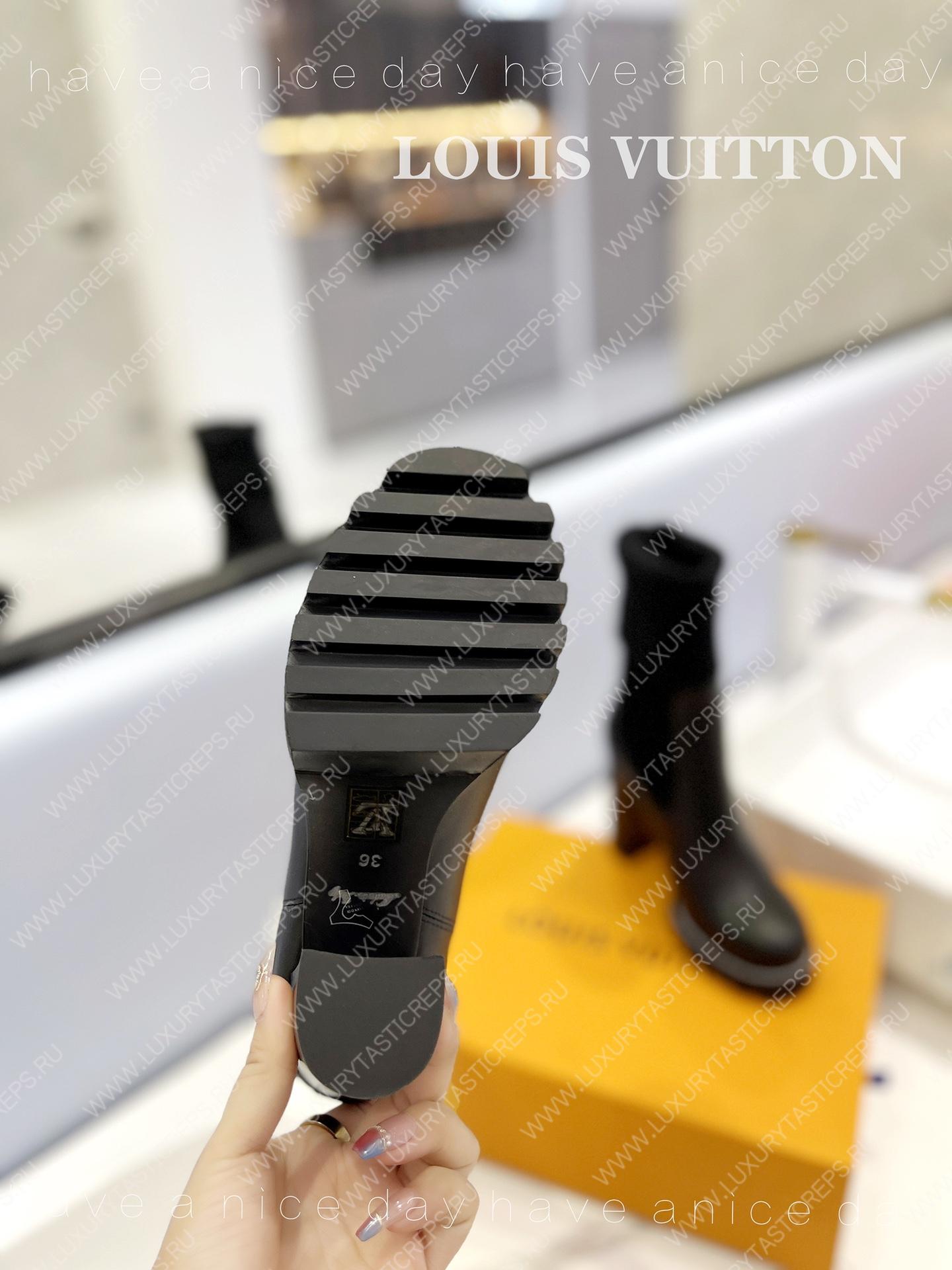 l**is V*t*n fame platform ankle boot black 1aabk2