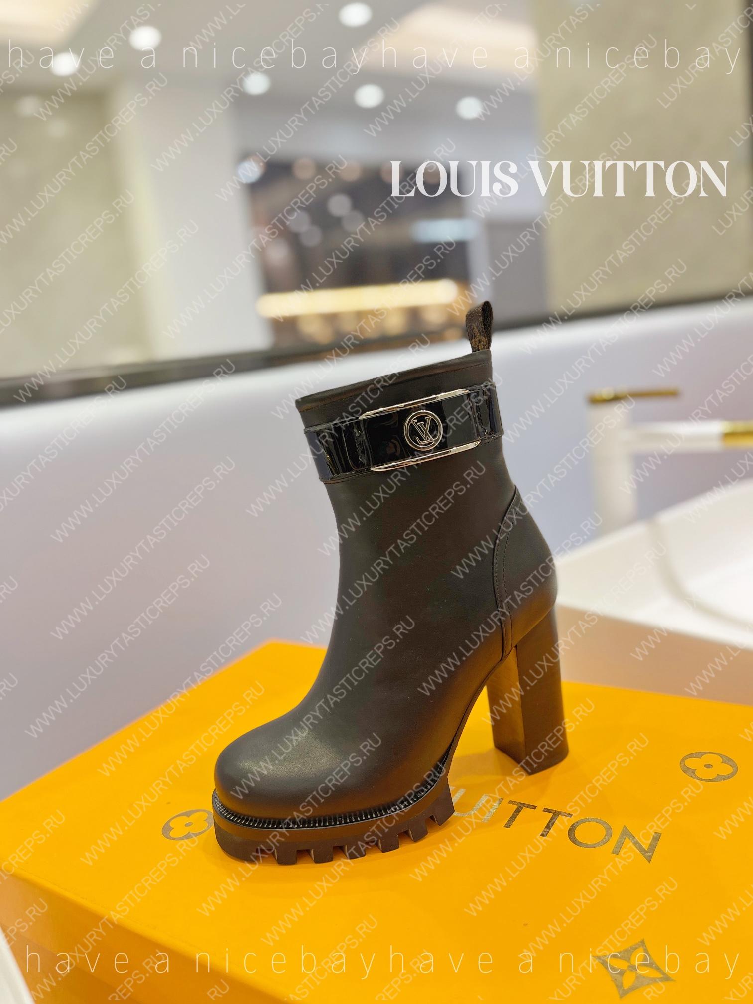 l**is V*t*n fame platform ankle boot black 1aabk2