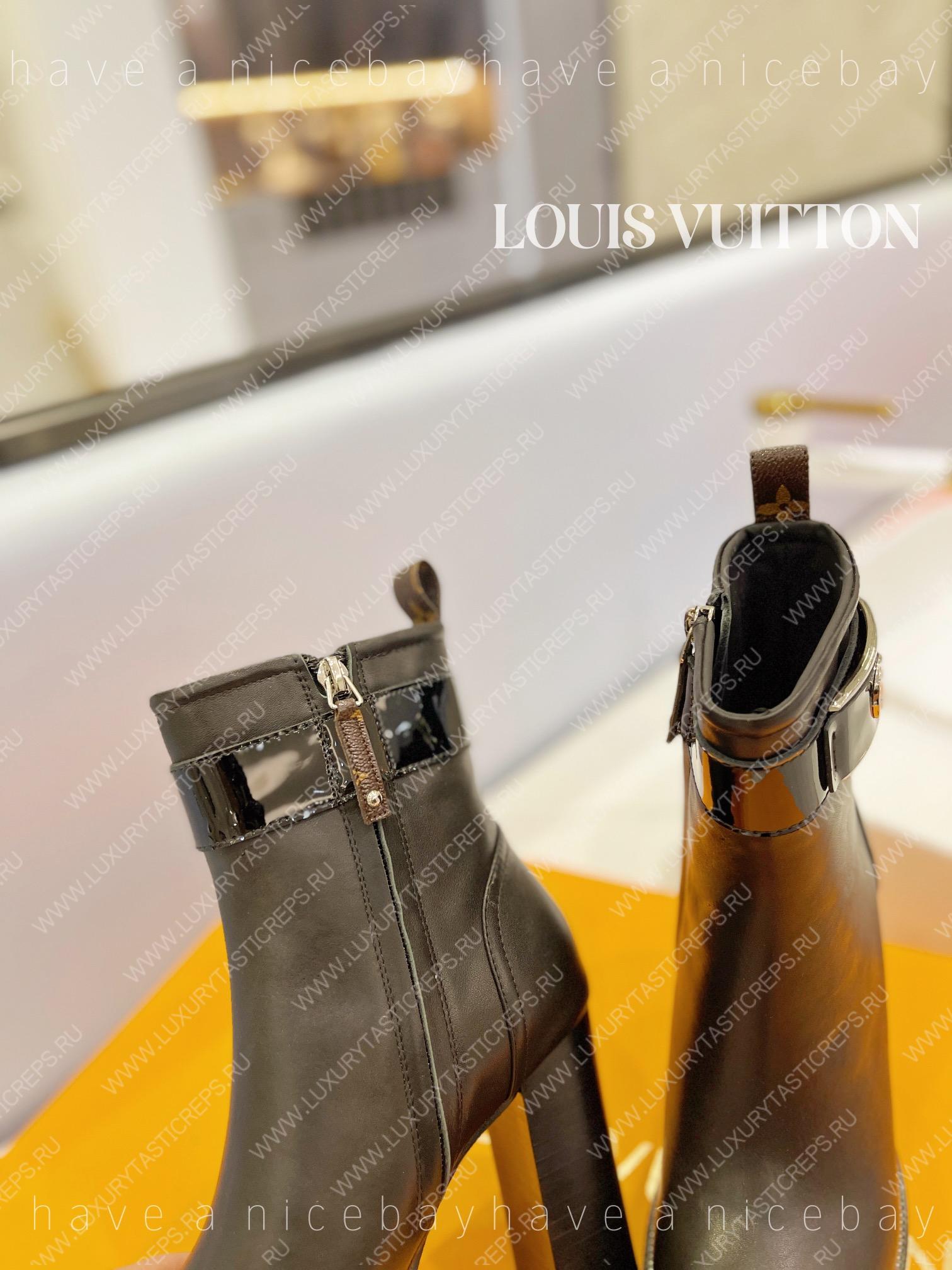 l**is V*t*n fame platform ankle boot black 1aabk2