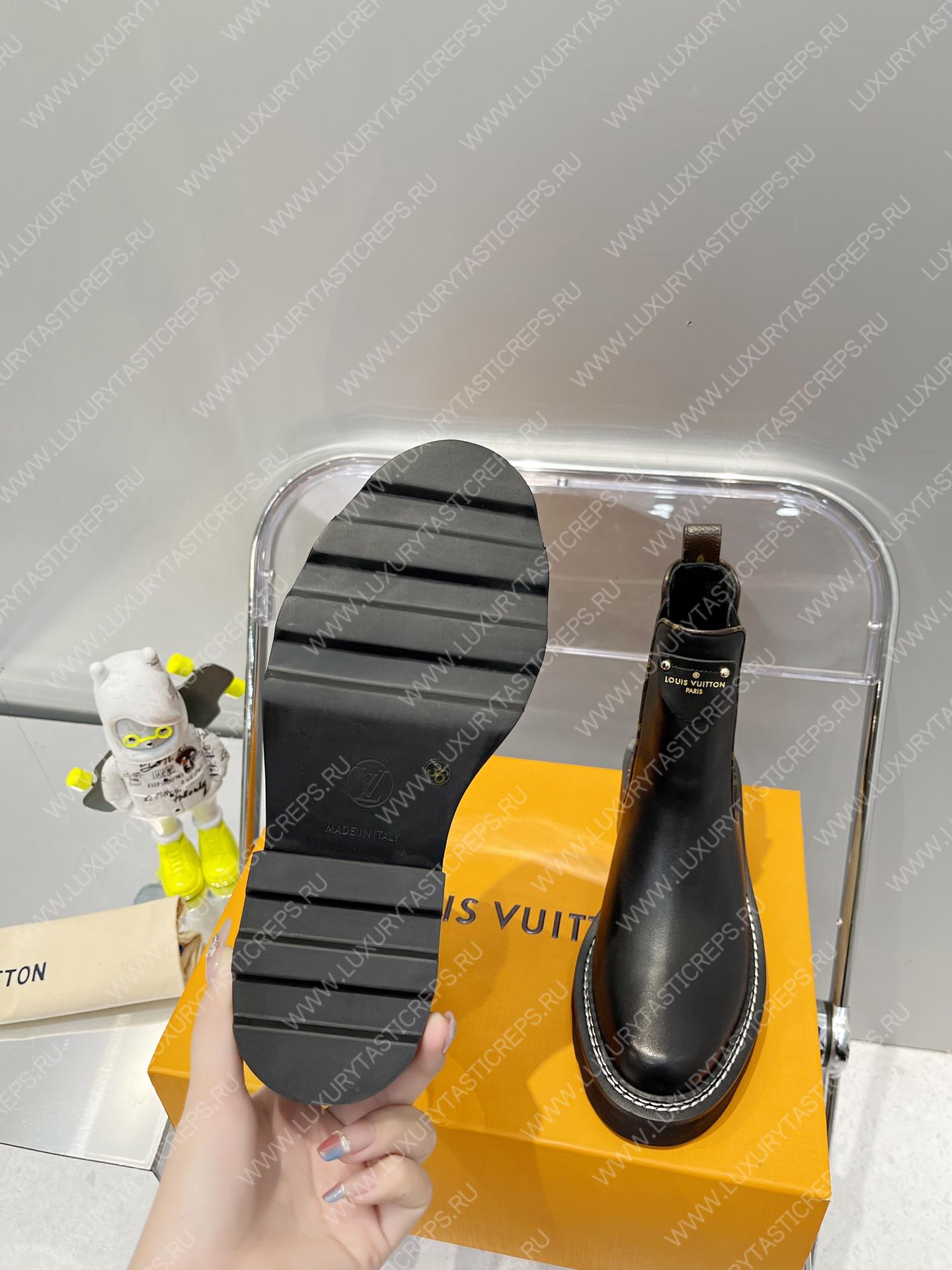 l**is V*t*n beaubourg ankle boot black 1a8949