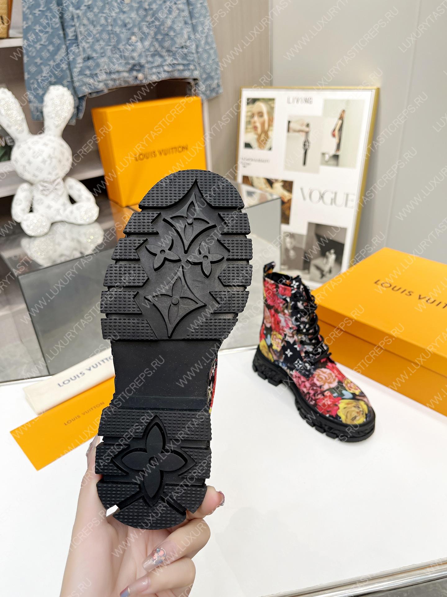 l**is V*t*n floral ankle boots multicolor 1a9hac