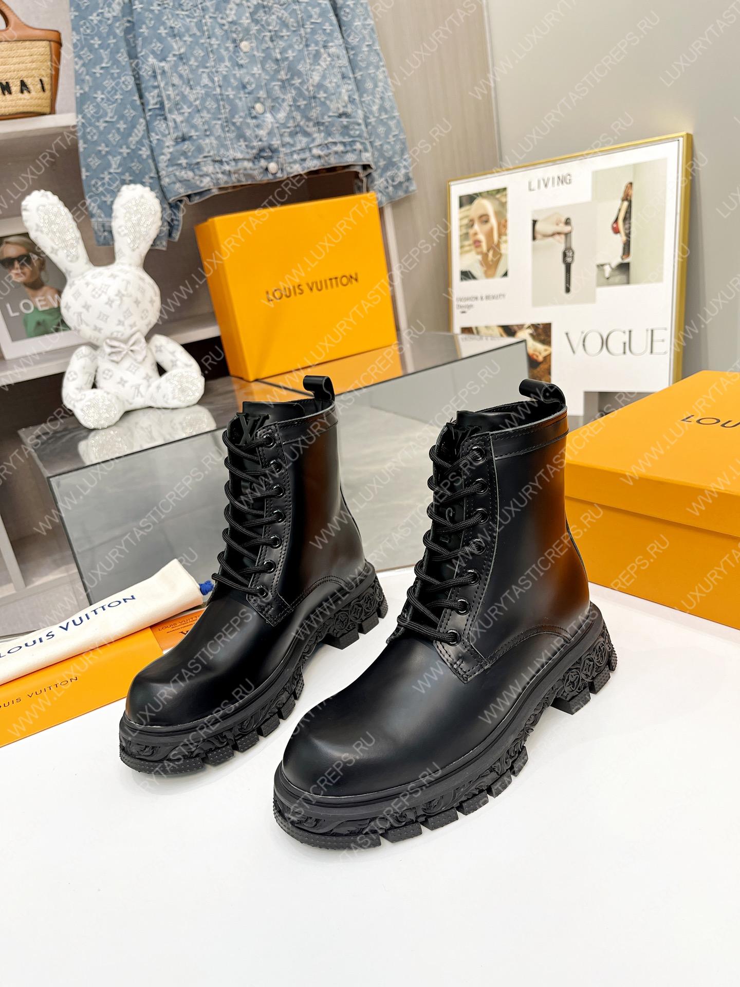 l**is V*t*n floral ankle boots black 1a9hac