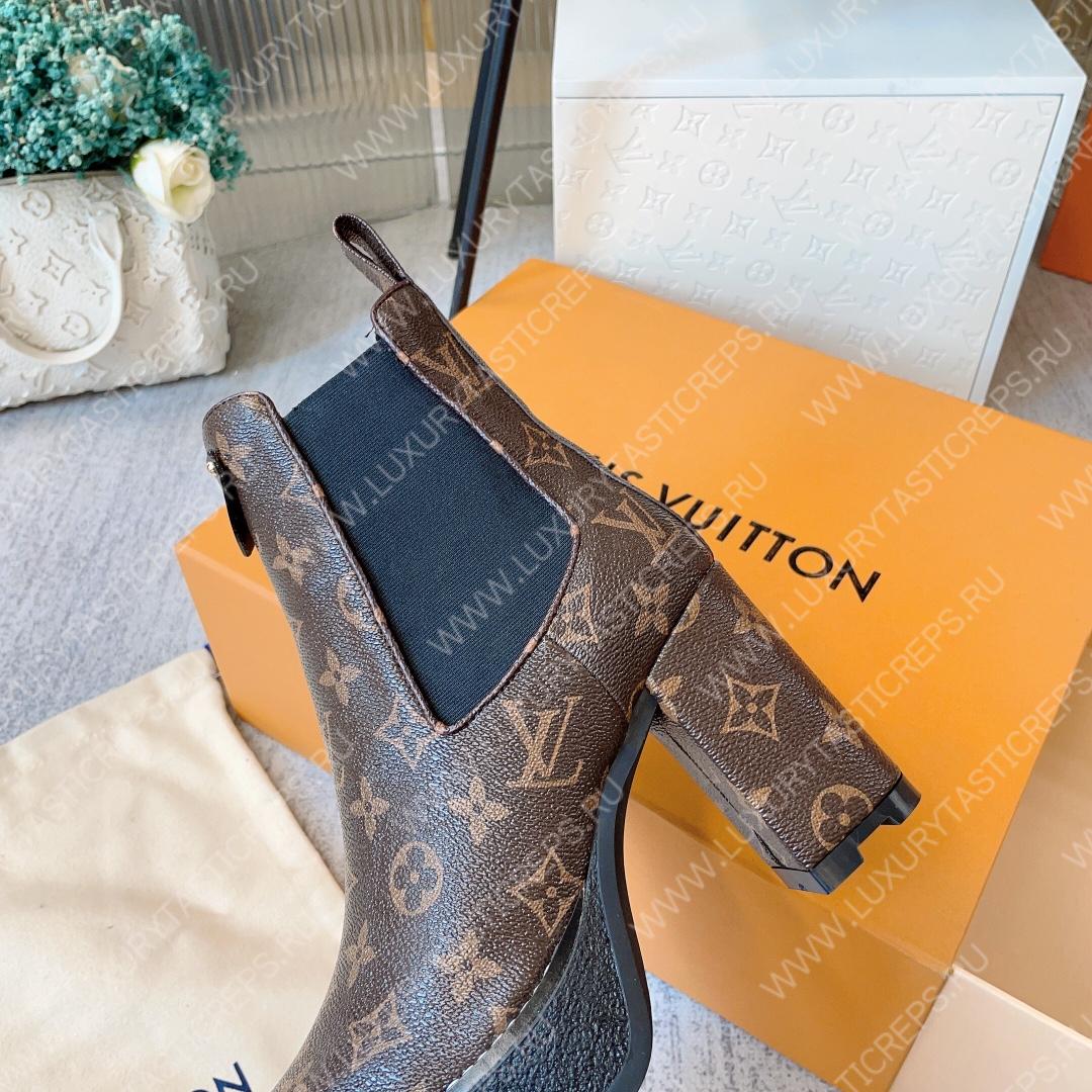 l**is V*t*n beaubourg platform ankle boots brown 1a8qck