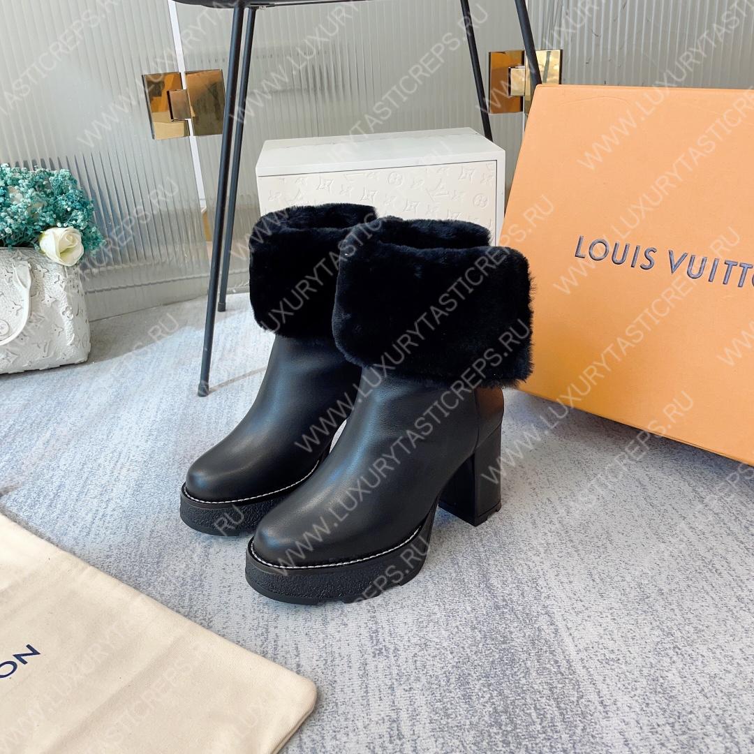 l**is V*t*n beaubourg platform ankle boot black 1aacew