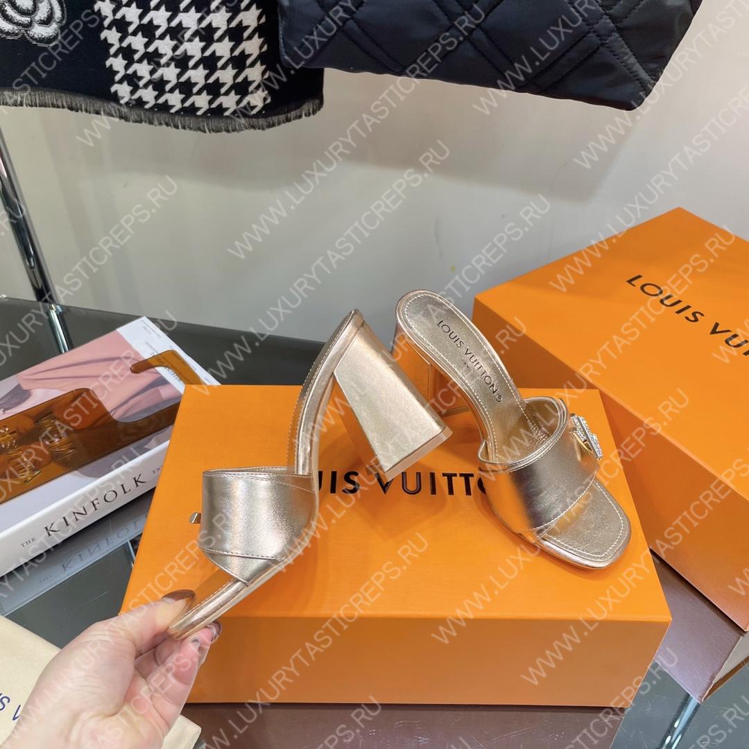 l**is V*t*n shake mule silver 1ab1kw