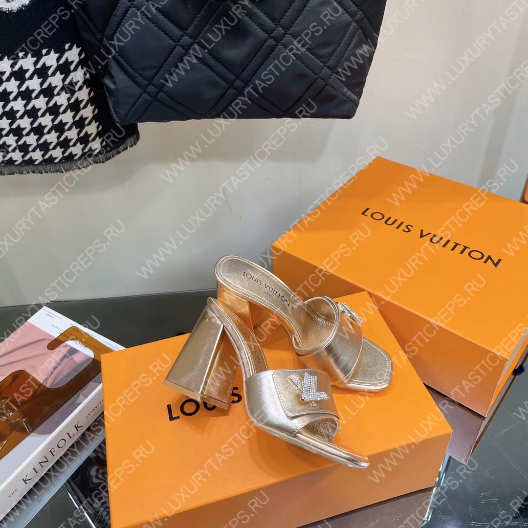 l**is V*t*n shake mule silver 1ab1kw