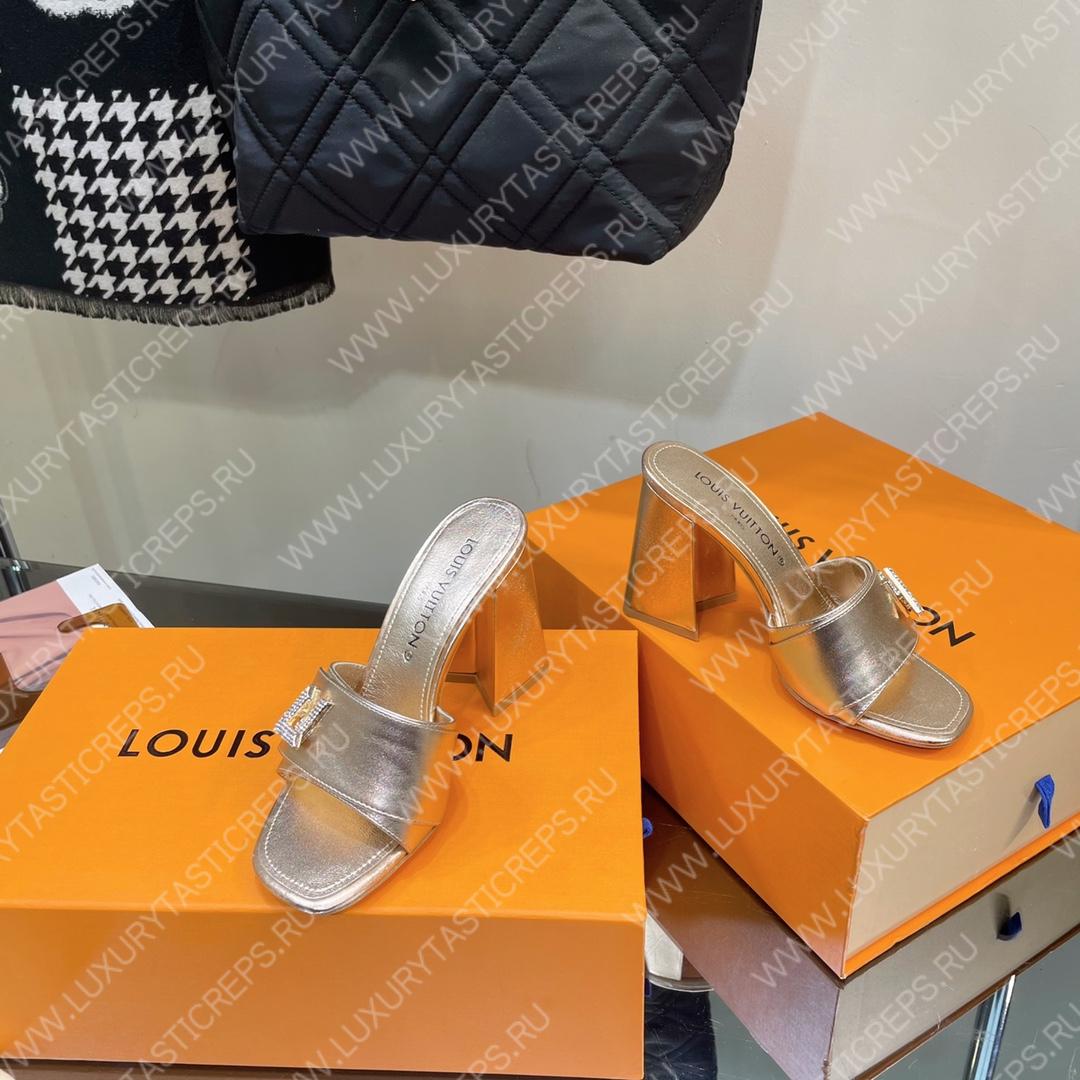 l**is V*t*n shake mule silver 1ab1kw