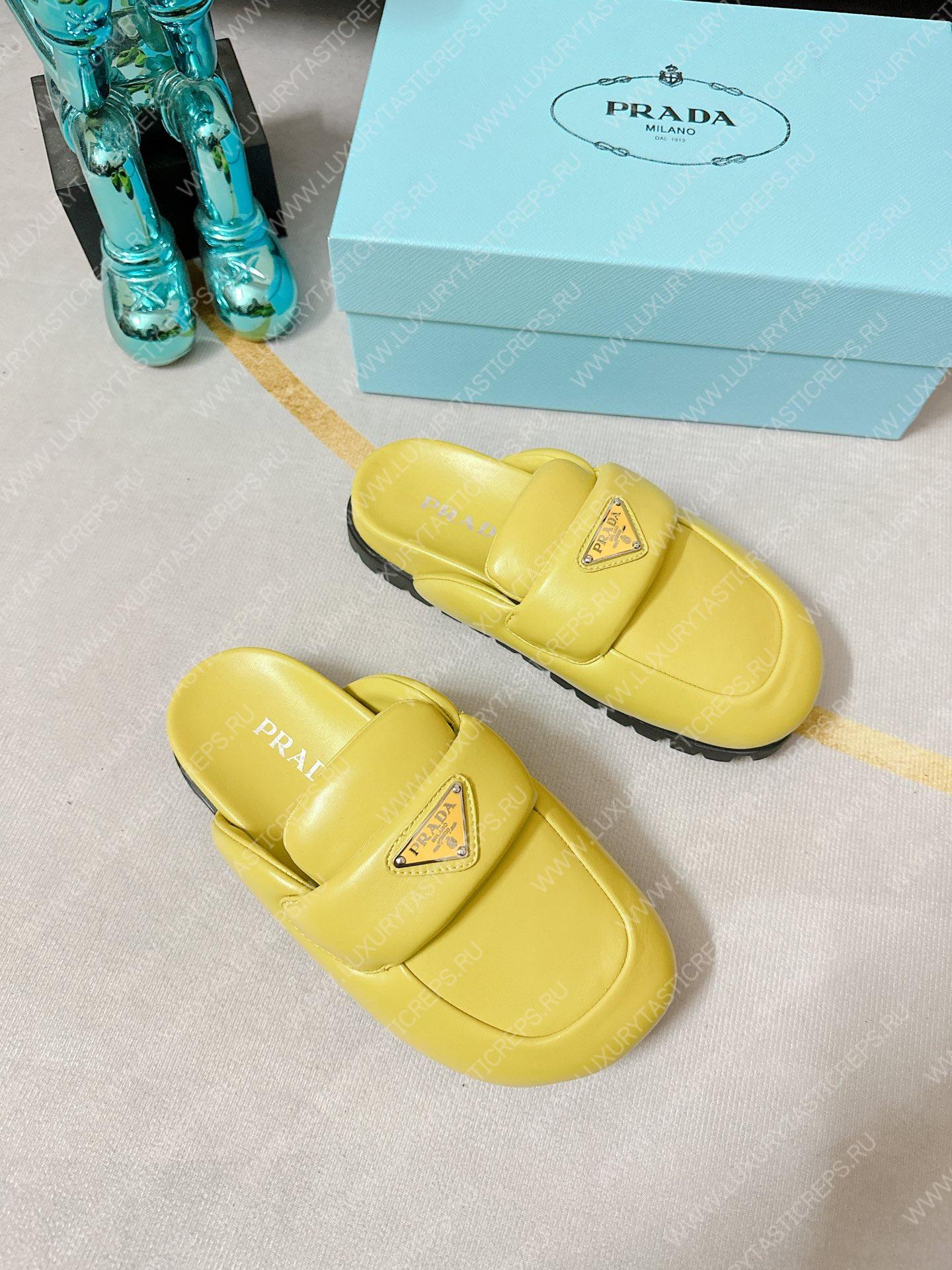 Pra*a soft padded sabots mango 1d109n