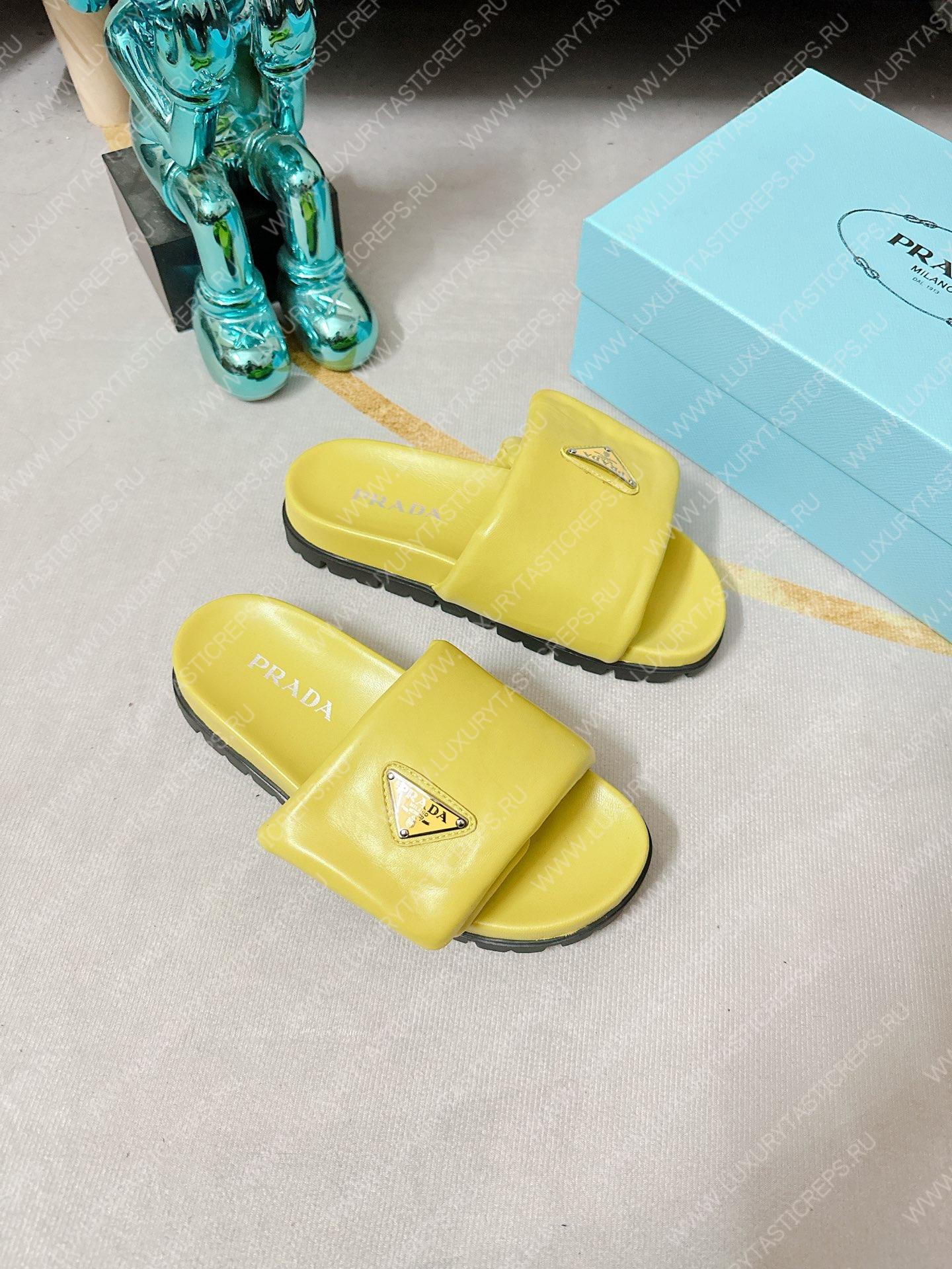 Pra*a soft padded slides yellow 1xx648