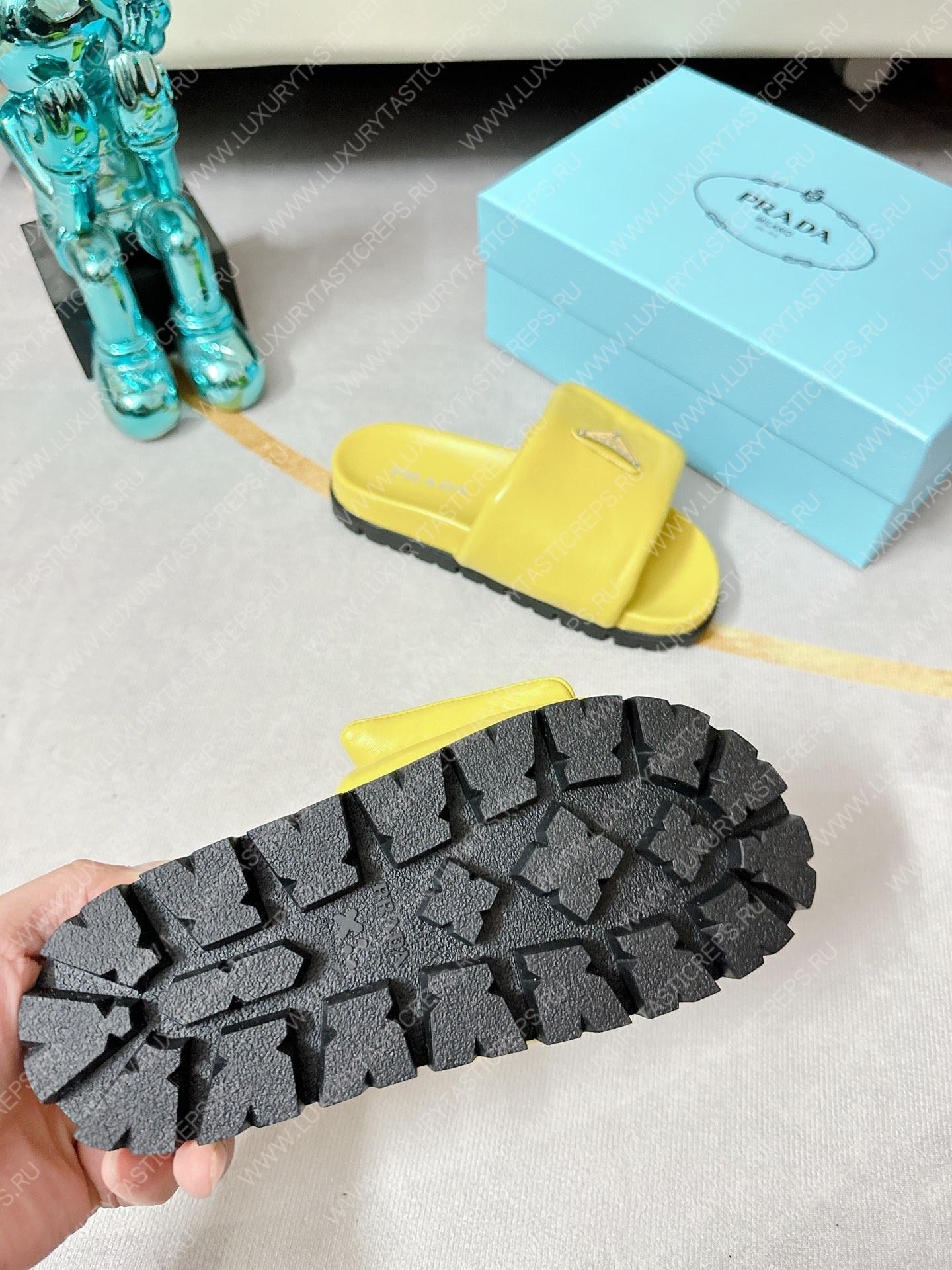 Pra*a soft padded slides yellow 1xx648