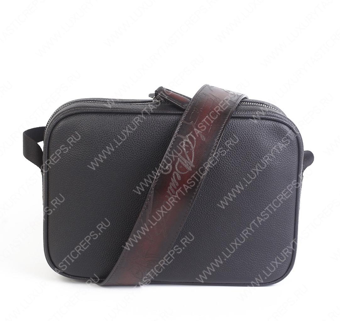 BERLUTI VENEZIA SCRITTO BACKPACK BURGUNDY S5579-V2