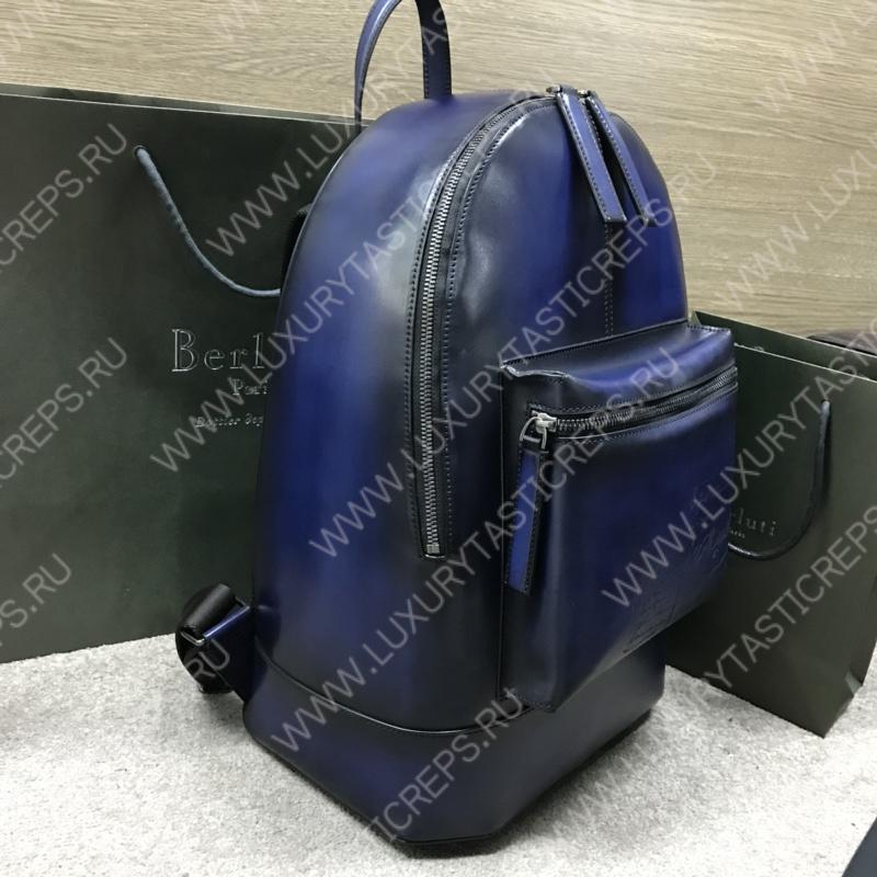 BERLUTI BACKPACK BLUE S89856-V1