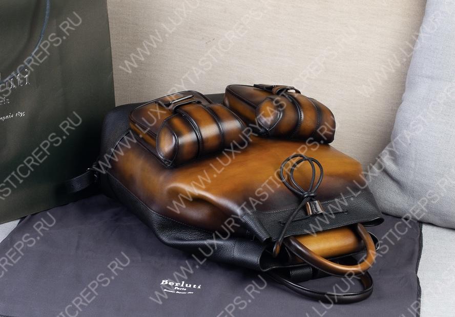 BERLUTI HORIZON BACKPACK BROWN S89856-V1