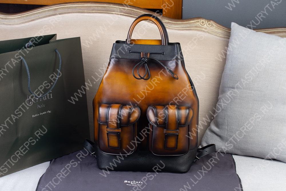 BERLUTI HORIZON BACKPACK BROWN S89856-V1