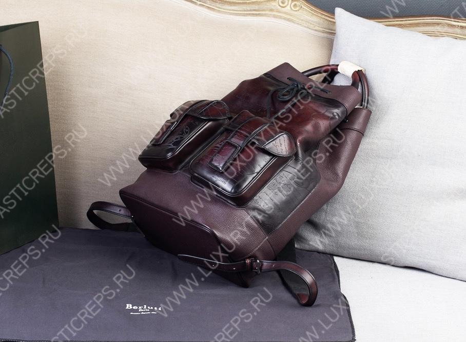 BERLUTI HORIZON BACKPACK BURGUNDY S89856-V1