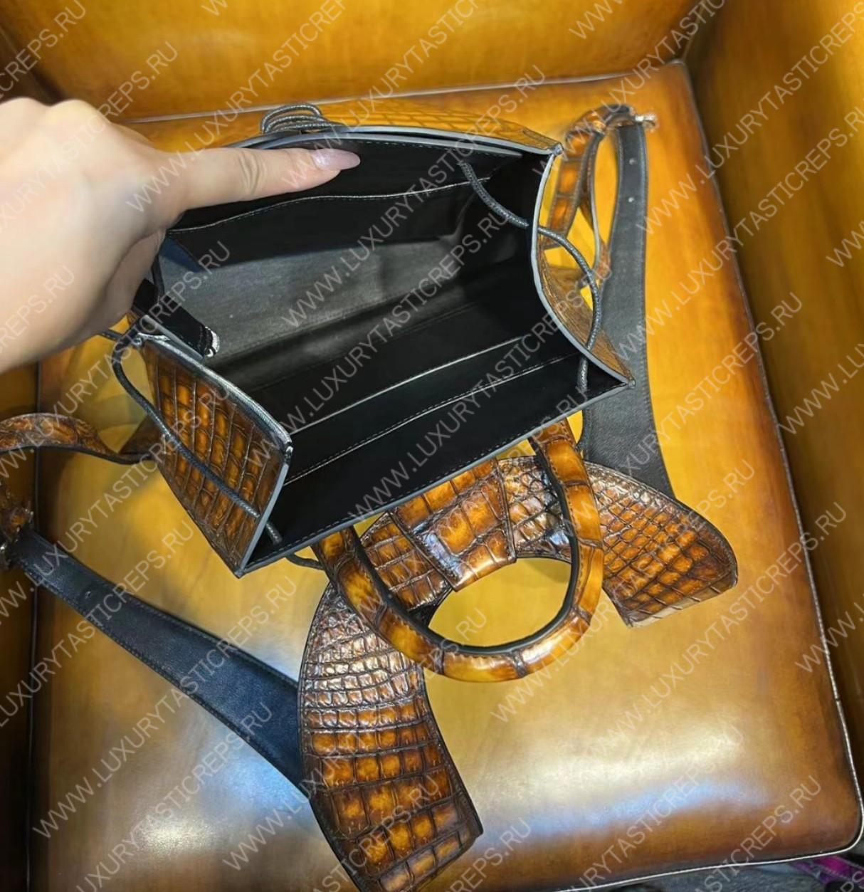 BERLUTI BACKPACK BROWN TIME_OFF_NEO-V2