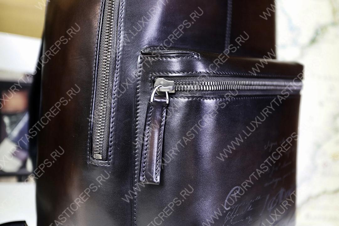 BERLUTI BACKPACK BLACK 7D3257