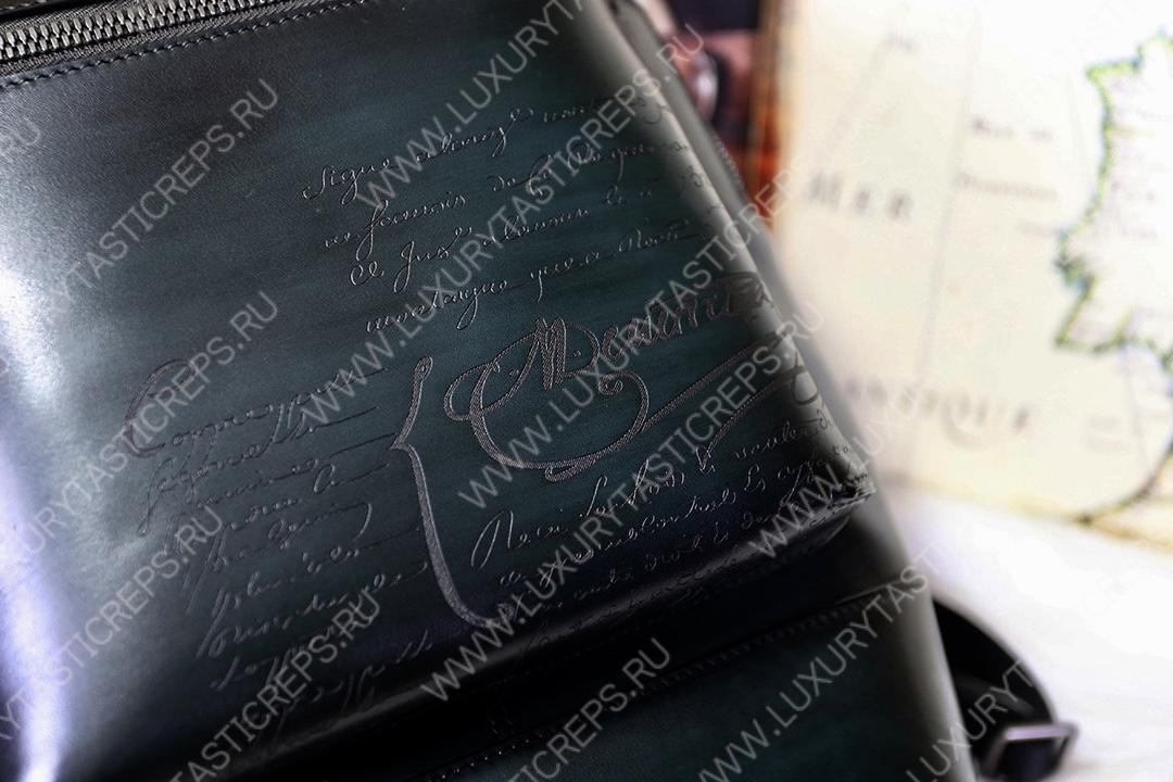 BERLUTI BACKPACK BLACK 7D3257