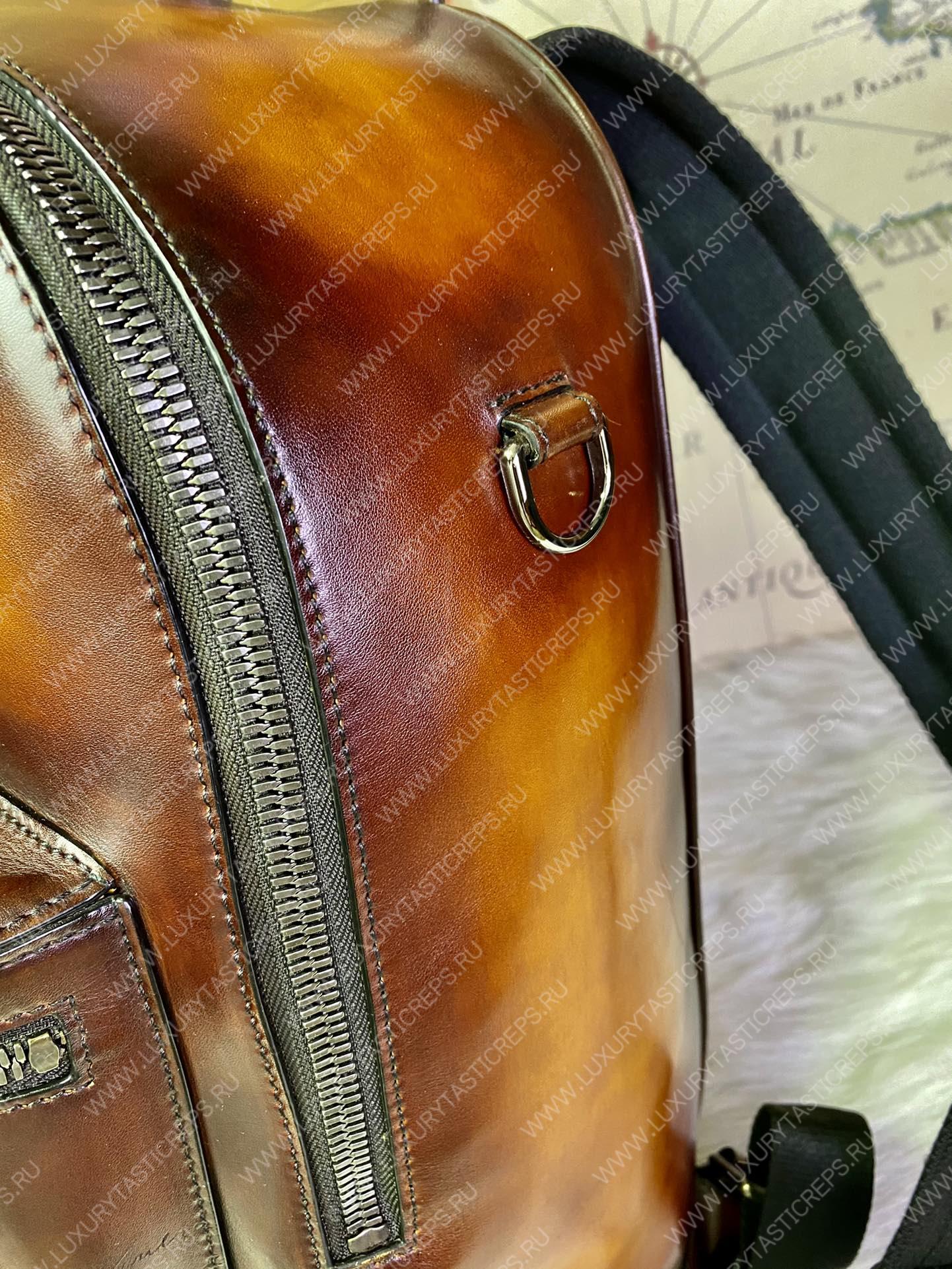 BERLUTI BACKPACK BROWN 7D3257