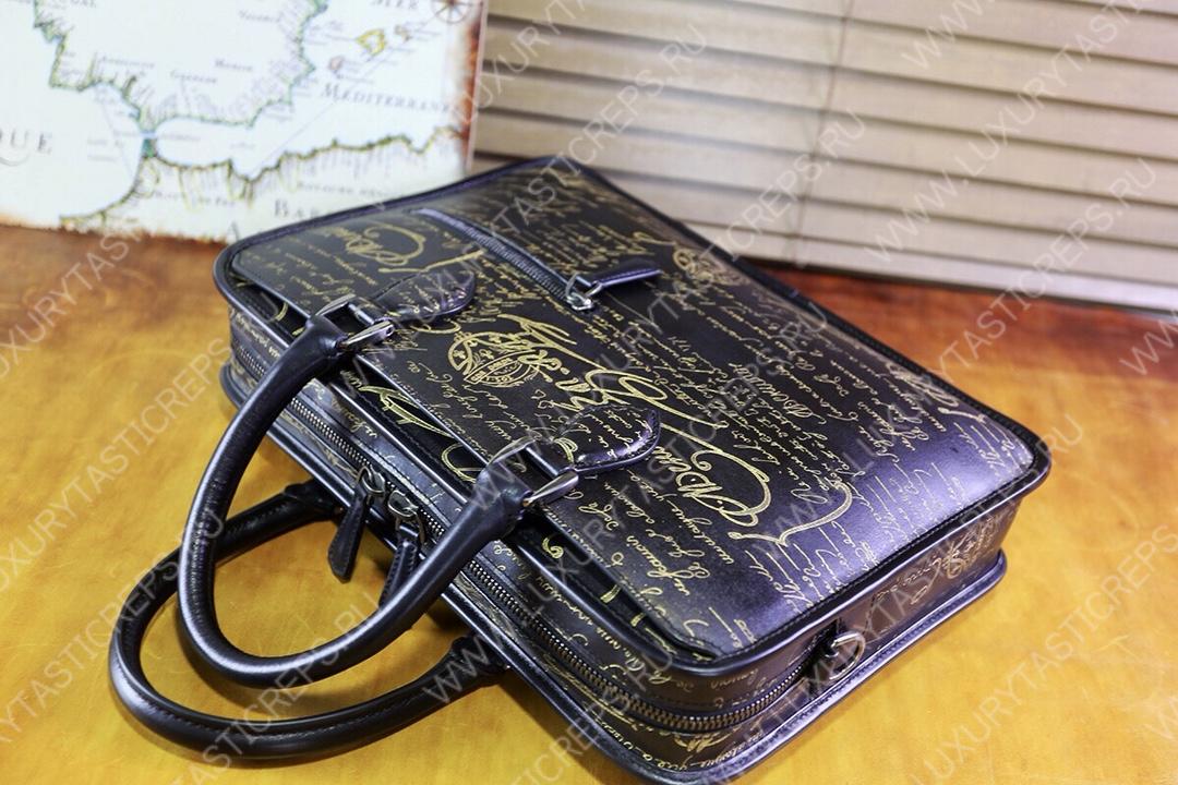 BERLUTI JOUR MINI SCRITTO BRIEFCASE BLACKGREY AND GOLDEN 1_JOUR_MINI_NEO-V2
