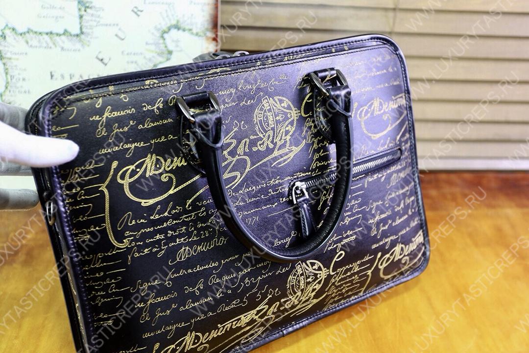 BERLUTI JOUR MINI SCRITTO BRIEFCASE BLACKGREY AND GOLDEN 1_JOUR_MINI_NEO-V2