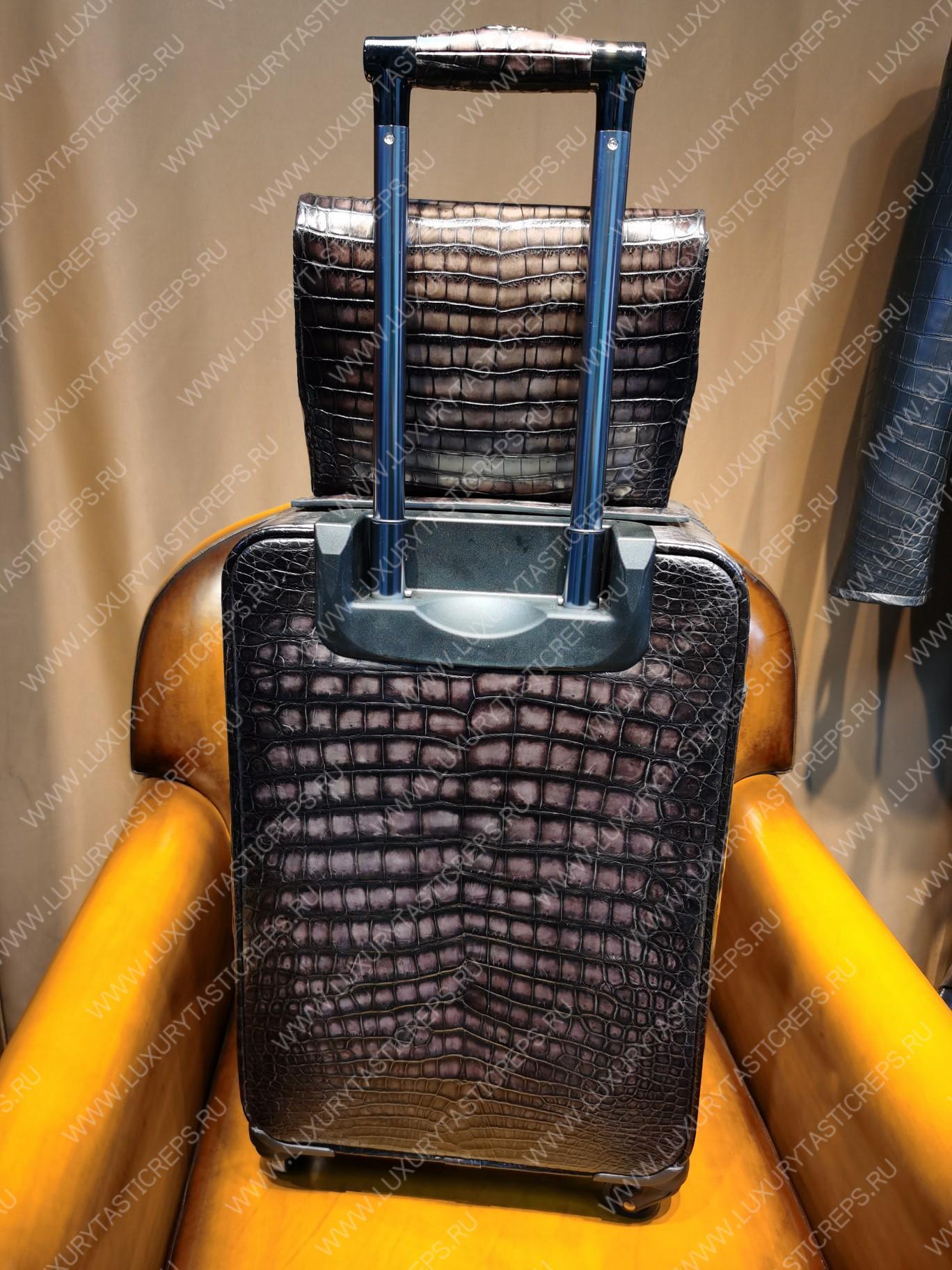 BERLUTI BRIEFCASE BROWN 654673