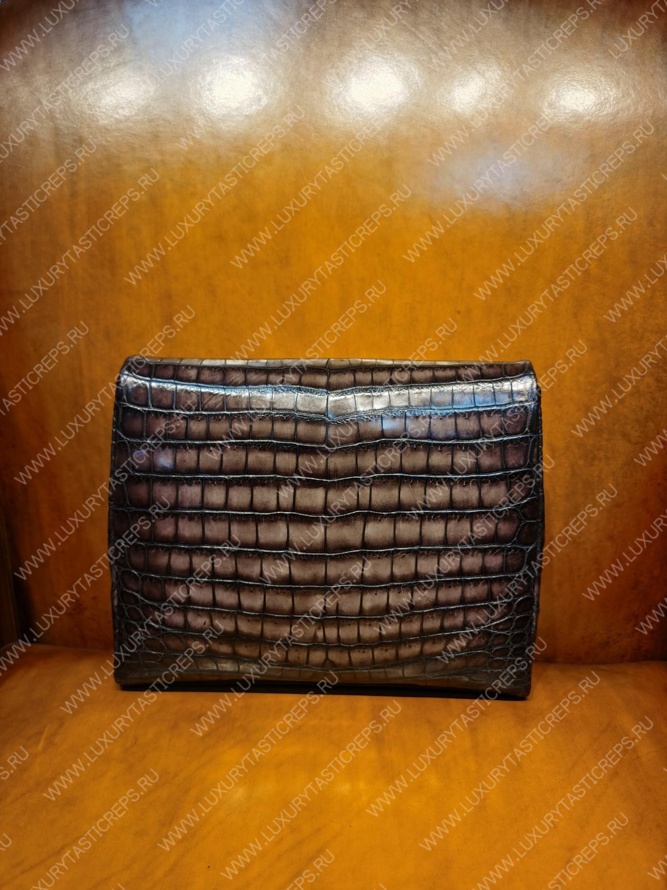 BERLUTI BRIEFCASE BROWN 654673