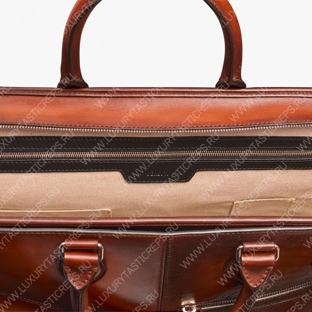 BERLUTI UN JOUR SCRITTO LEATHER BRIEFCASE CACAO INTENSO  1_JOUR_NEO-V84