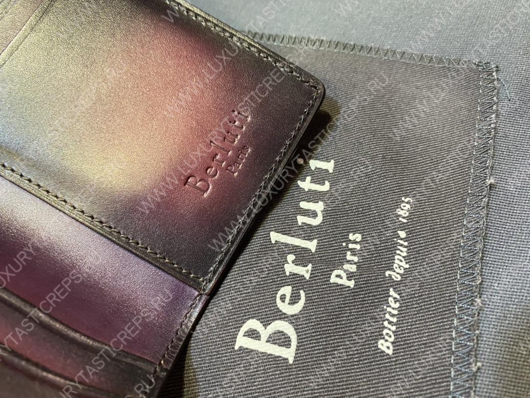 BERLUTI JAGUA LEATHER CARD HOLDER BURGUNDY JAGUA_NEO-JOUR-V1