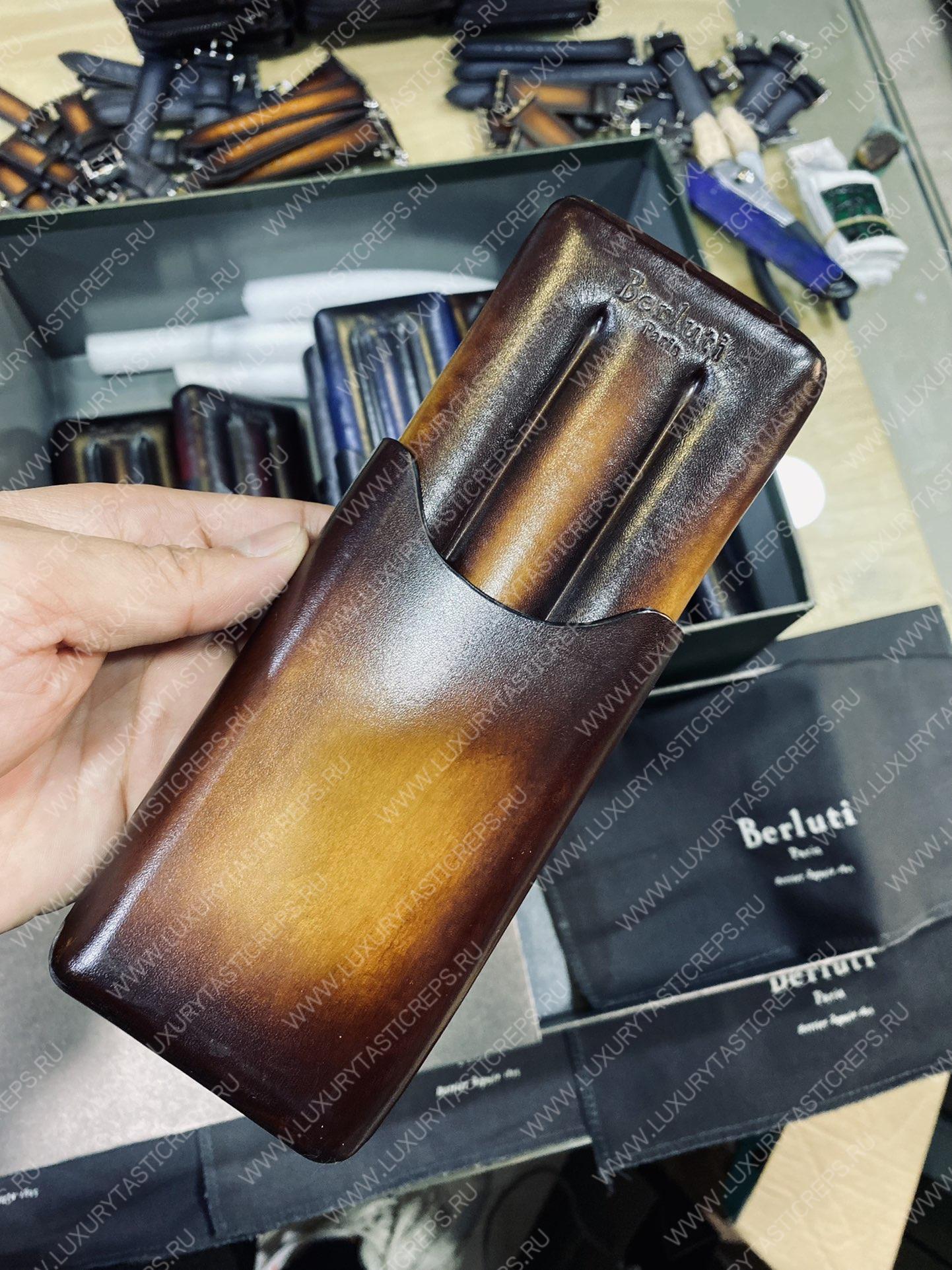 BERLUTI CIGAR CASE 3 SCRITTO LEATHER MESSENGER BROWN CIGAR_CASE_3_NEO-V2
