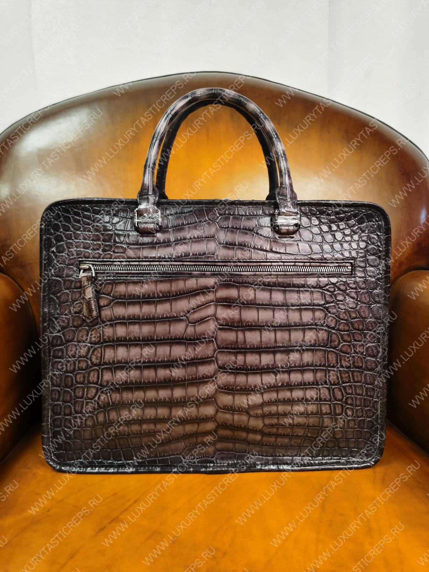 BERLUTI JOUR BAG BROWN 86634-V1