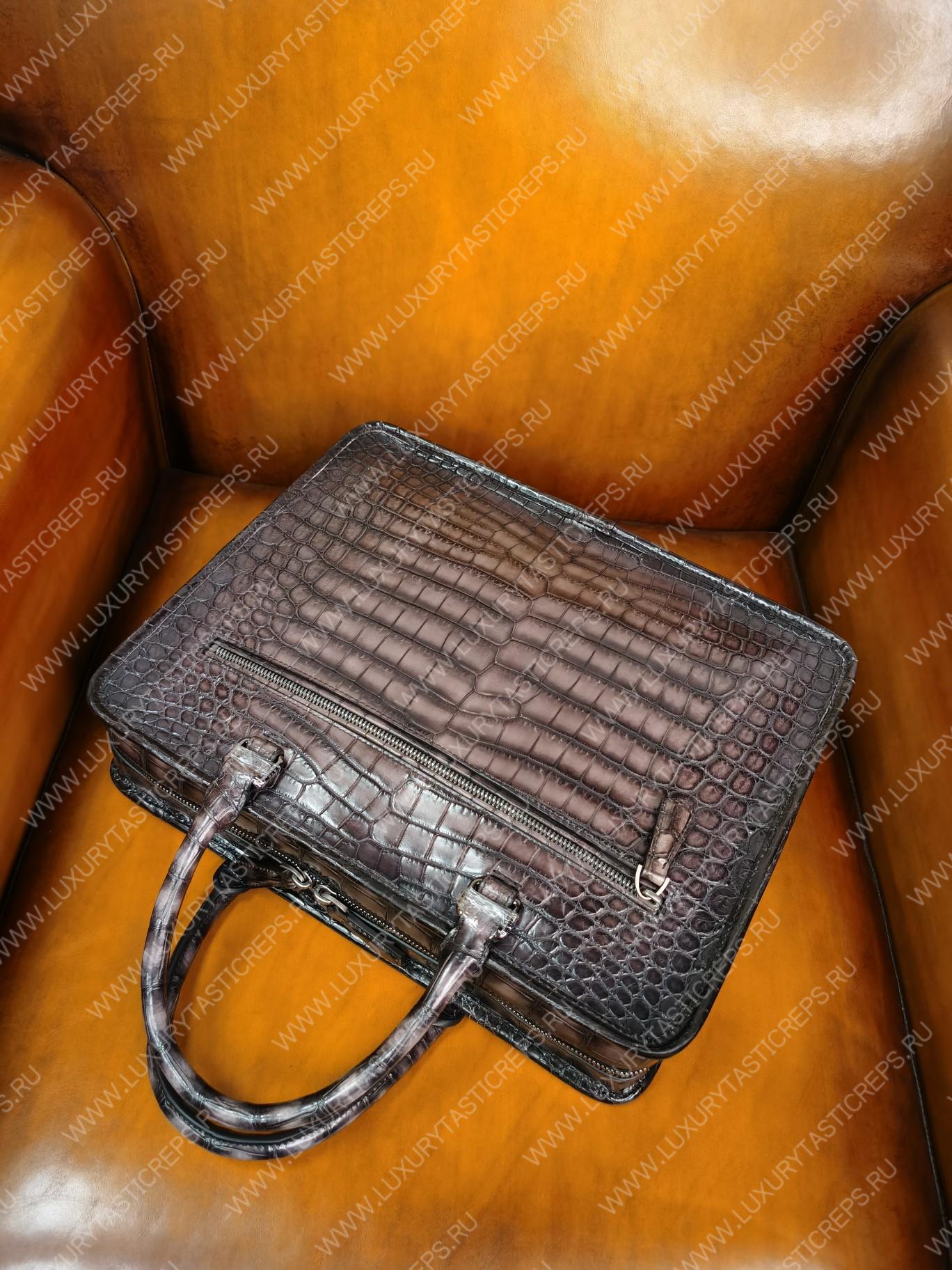 BERLUTI JOUR BAG BROWN 86634-V1