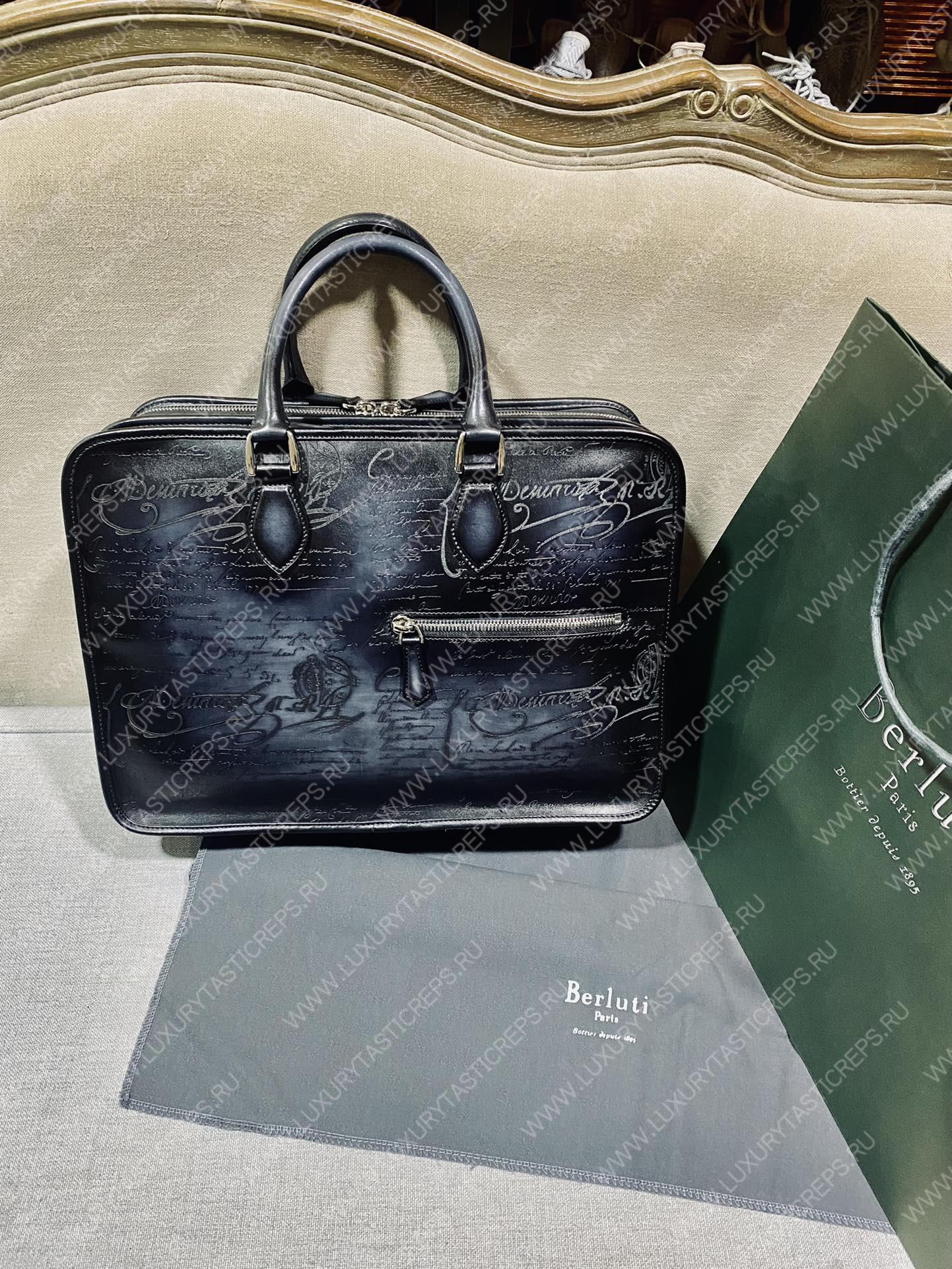 BERLUTI UN JOUR GULLIVER MESSENGER BLACK GREY 1_JOUR_GULLIVER_NEO-V2