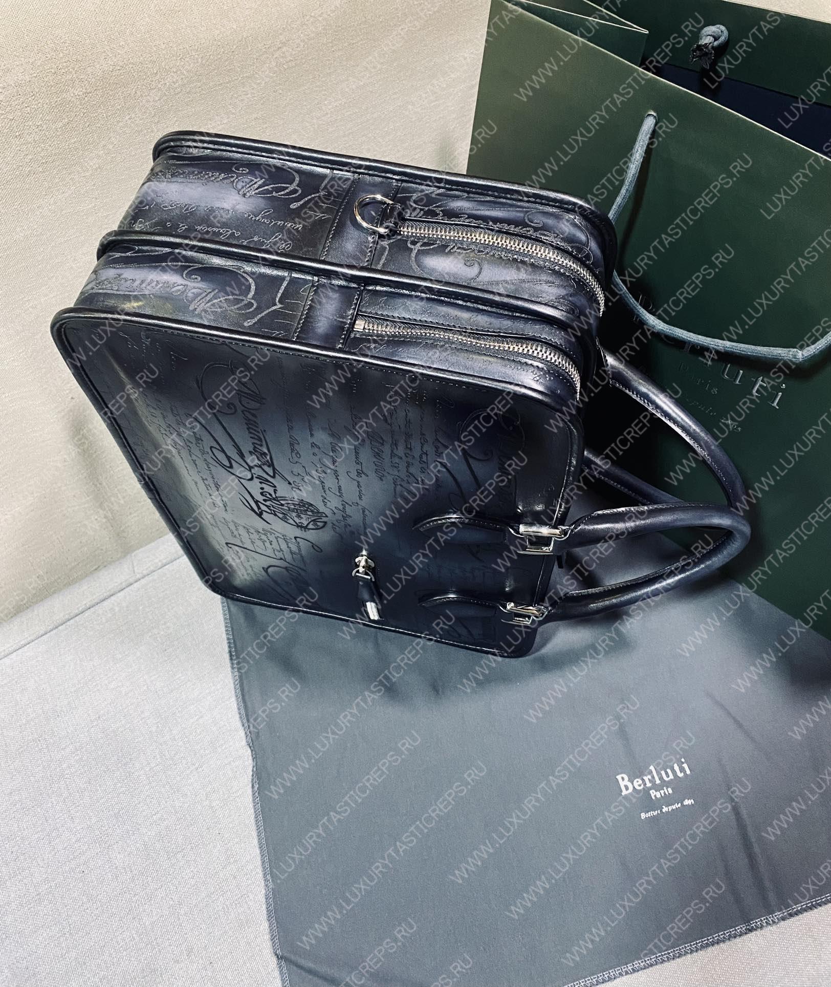 BERLUTI UN JOUR GULLIVER MESSENGER BLACK GREY 1_JOUR_GULLIVER_NEO-V2