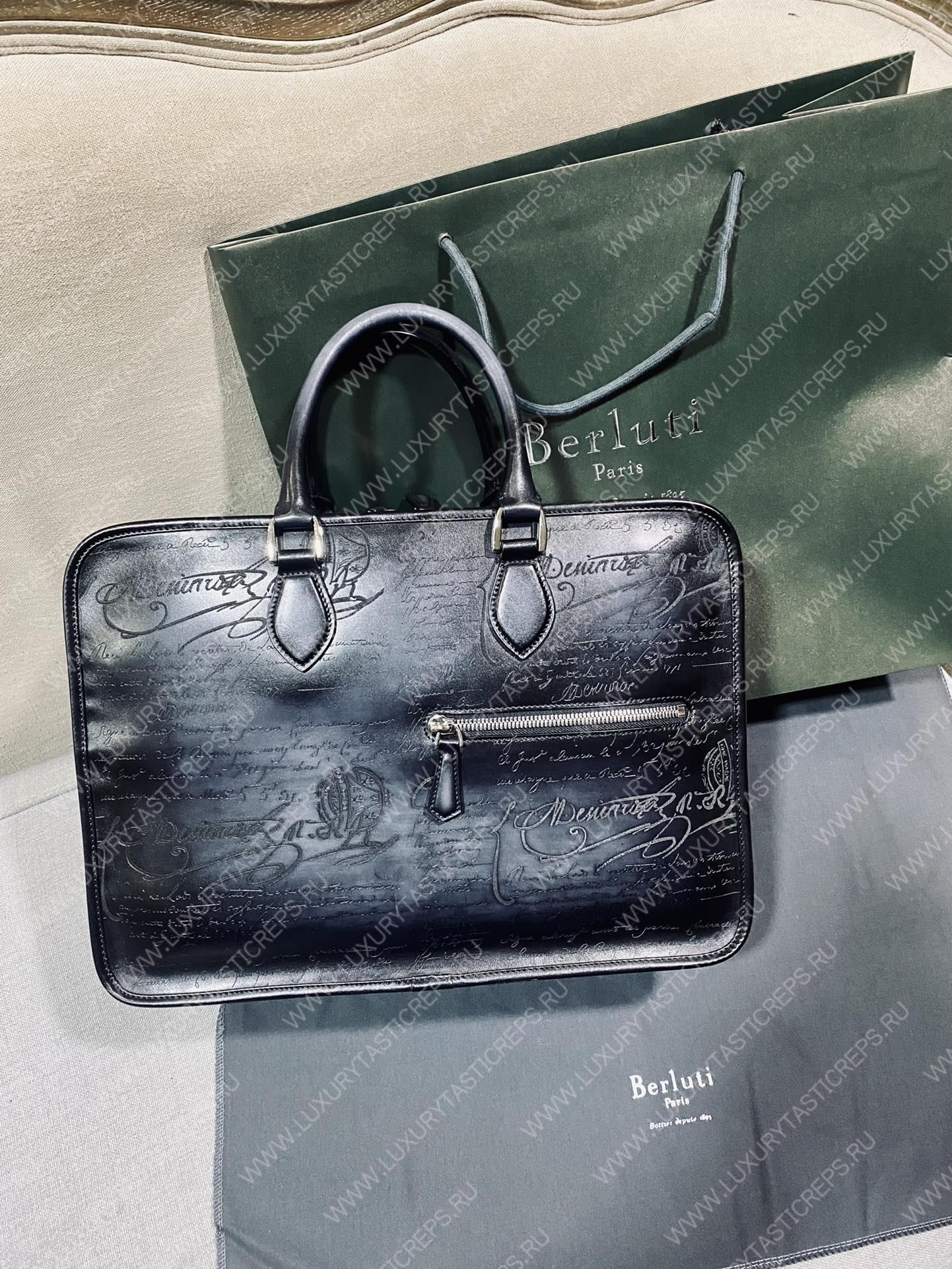 BERLUTI UN JOUR GULLIVER MESSENGER BLACK GREY 1_JOUR_GULLIVER_NEO-V2