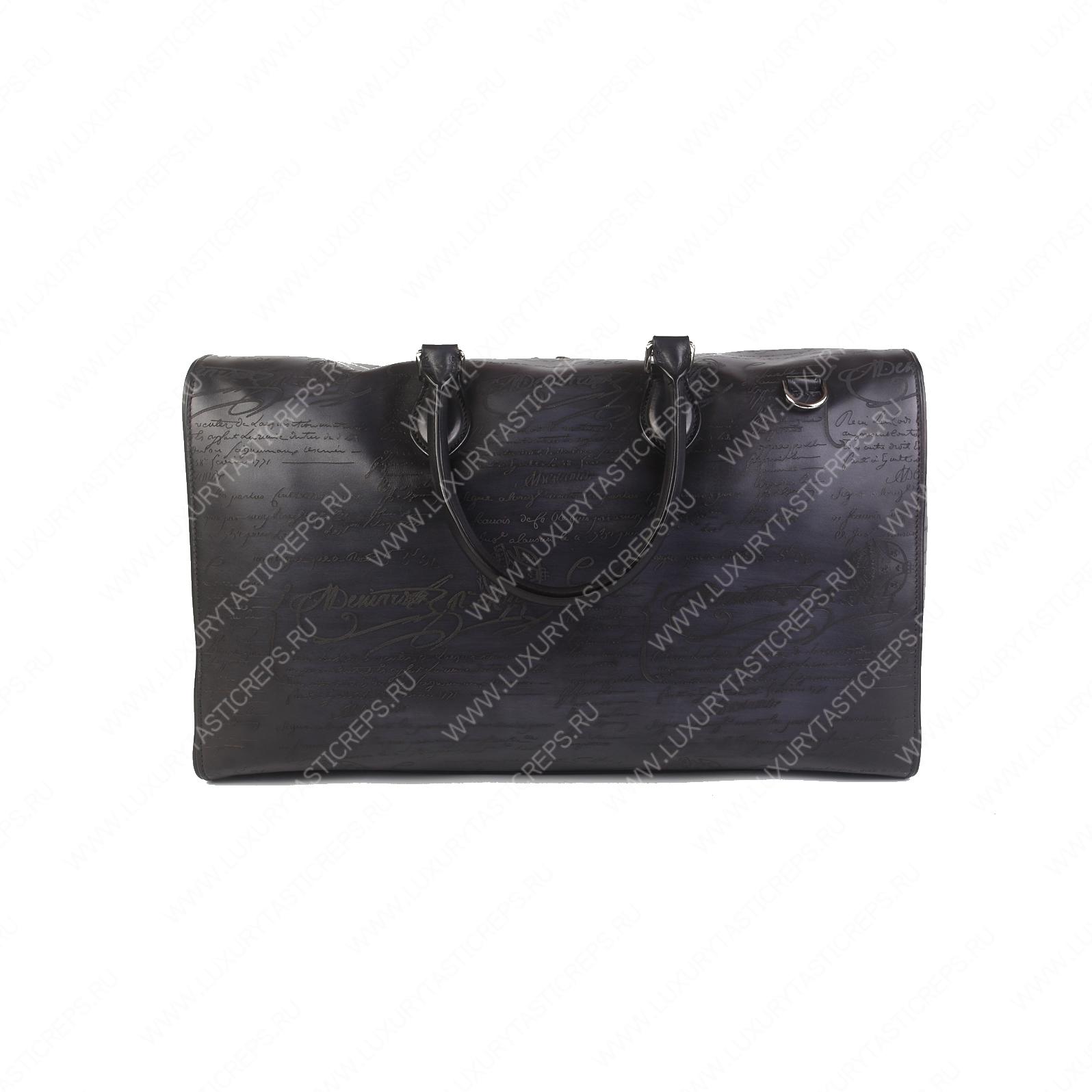 BERLUTI JOUR OFF TARVEL BAG BLACK NEO-V2