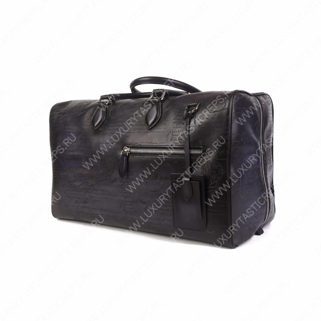 BERLUTI JOUR OFF TARVEL BAG BLACK NEO-V2