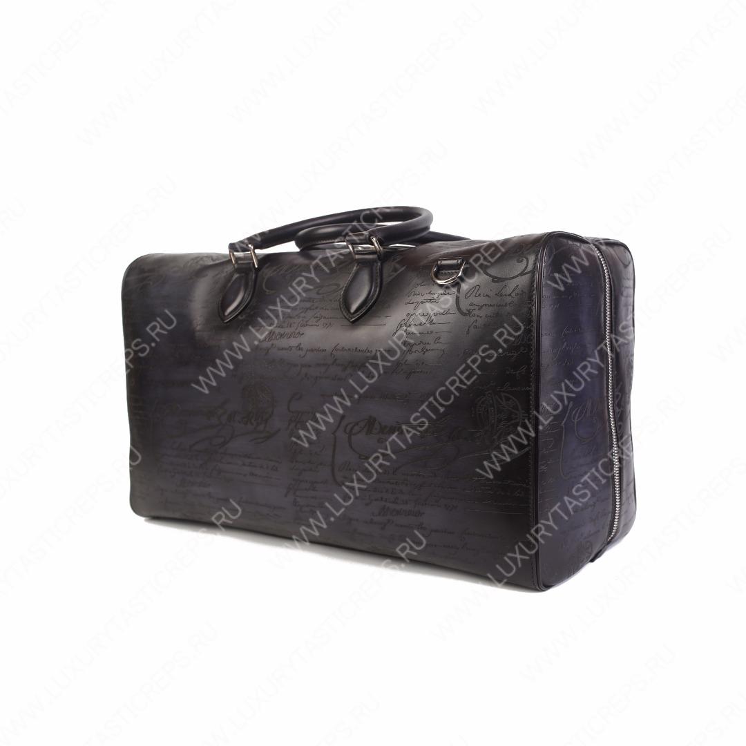 BERLUTI JOUR OFF TARVEL BAG BLACK NEO-V2