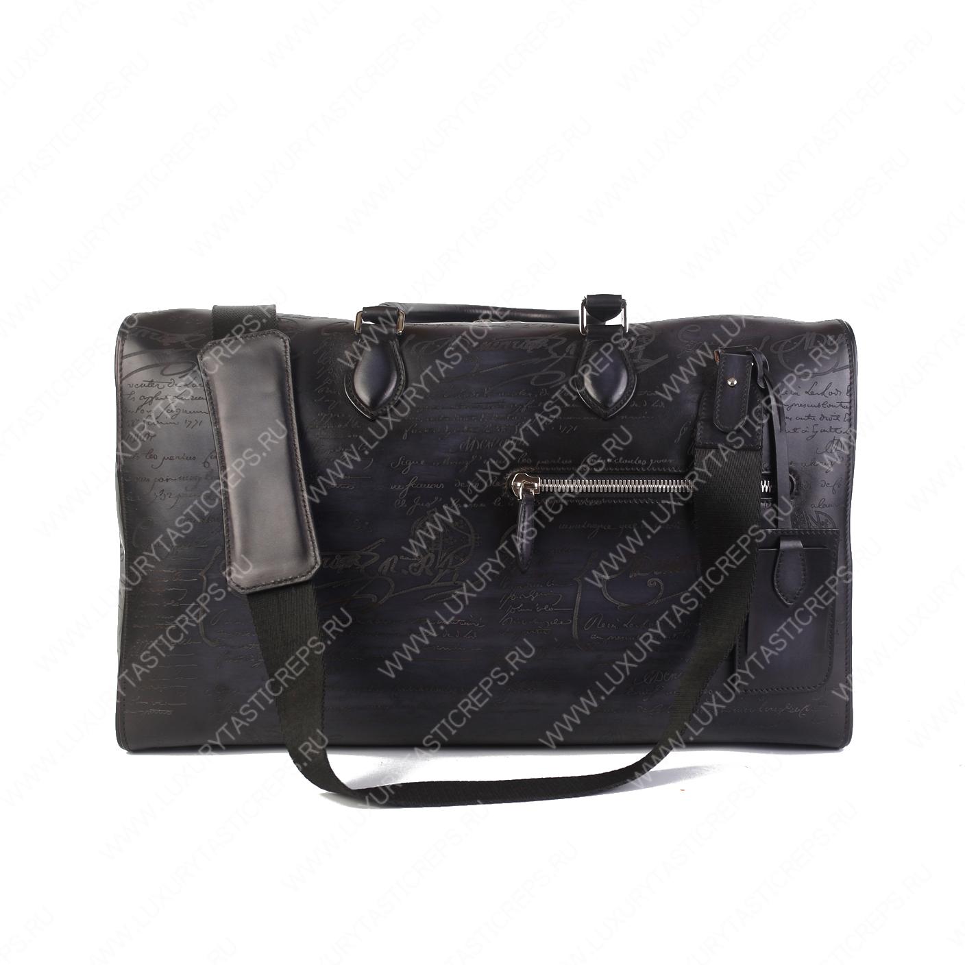 BERLUTI JOUR OFF TARVEL BAG BLACK NEO-V2