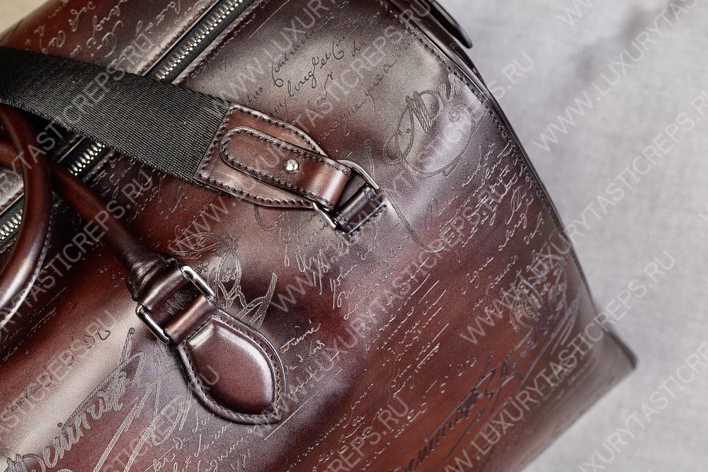 BERLUTI JOUR OFF MM TRAVEL BAG BLACK  JOUR_OFF_MM_NEO-V2