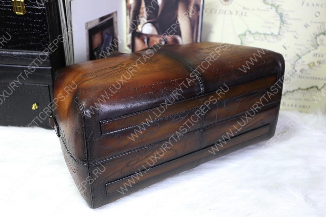 BERLUTI TRAVEL BAG BROWN 342333V