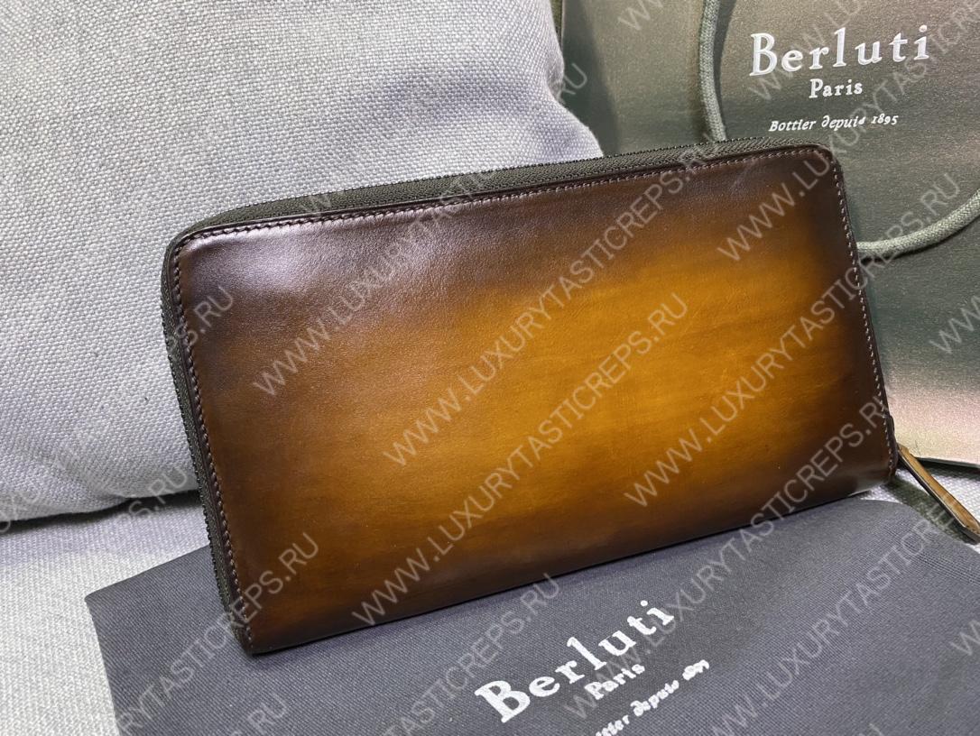 BERLUTI ITAUBA LONG ZIPPED WALLET BROWN ITAUBA_NEO-JOUR-V2