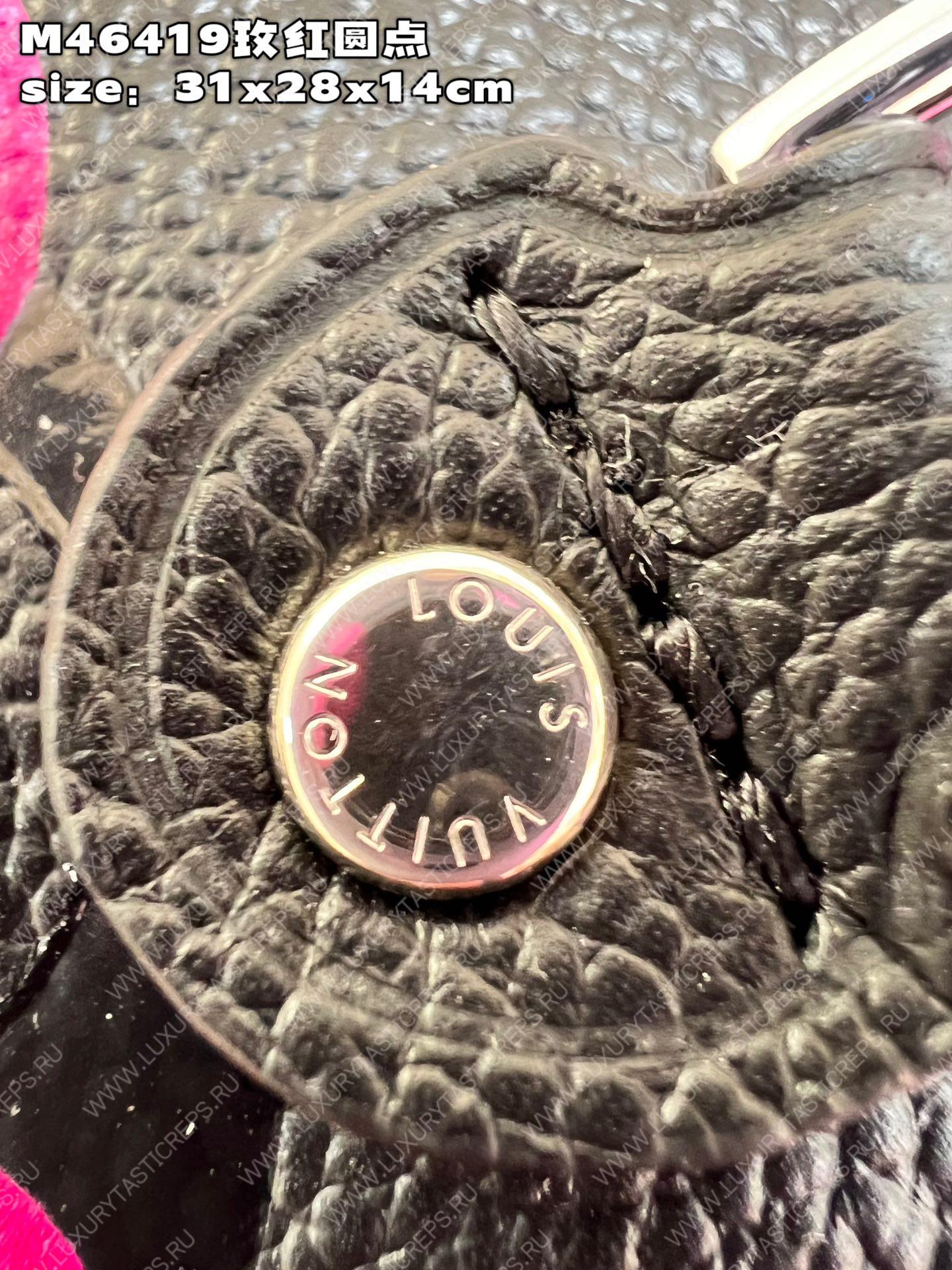 l**is V*t*n lv x yk neverfull mm noir fuchsia m46419